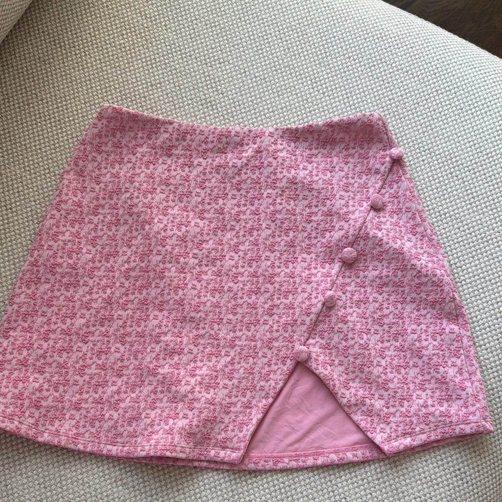 Pink Patterned Women's Skirt Devon Windsor